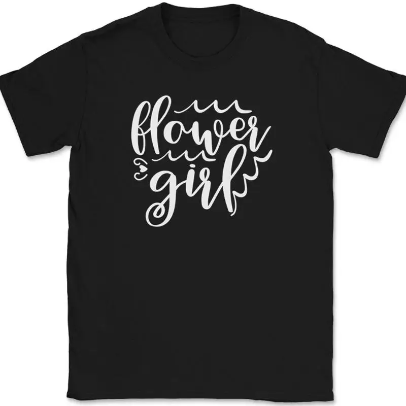 Men'S Groom - Camiseta para niña de las flores,