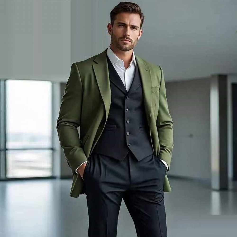 Men'S Groom - Traje formal de hombre en color