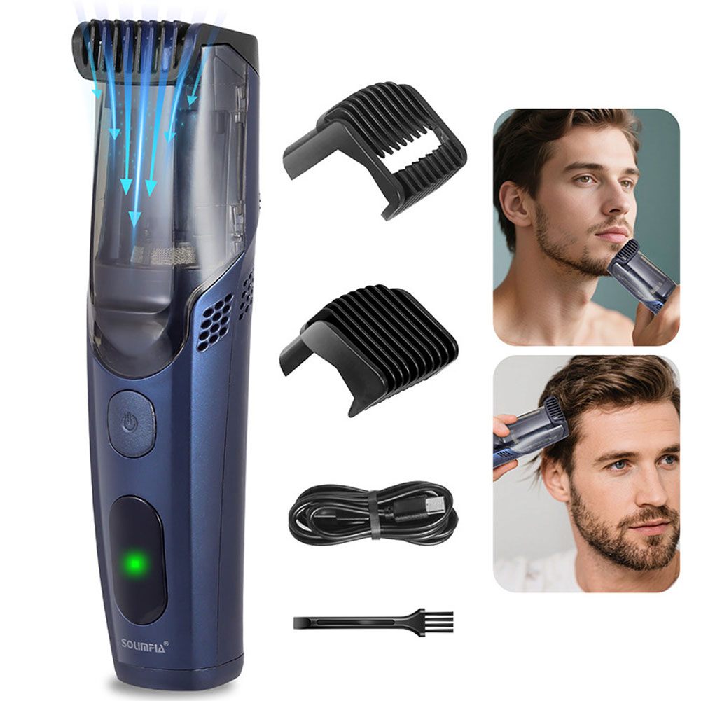 Men'S Grooming Vacuum - Recortadora de Barba Inalámbrica Solimpia para