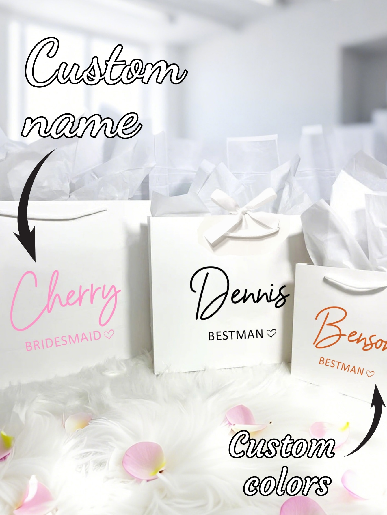 Men'S Groom - Bolsa de Regalo Personalizada de Alta