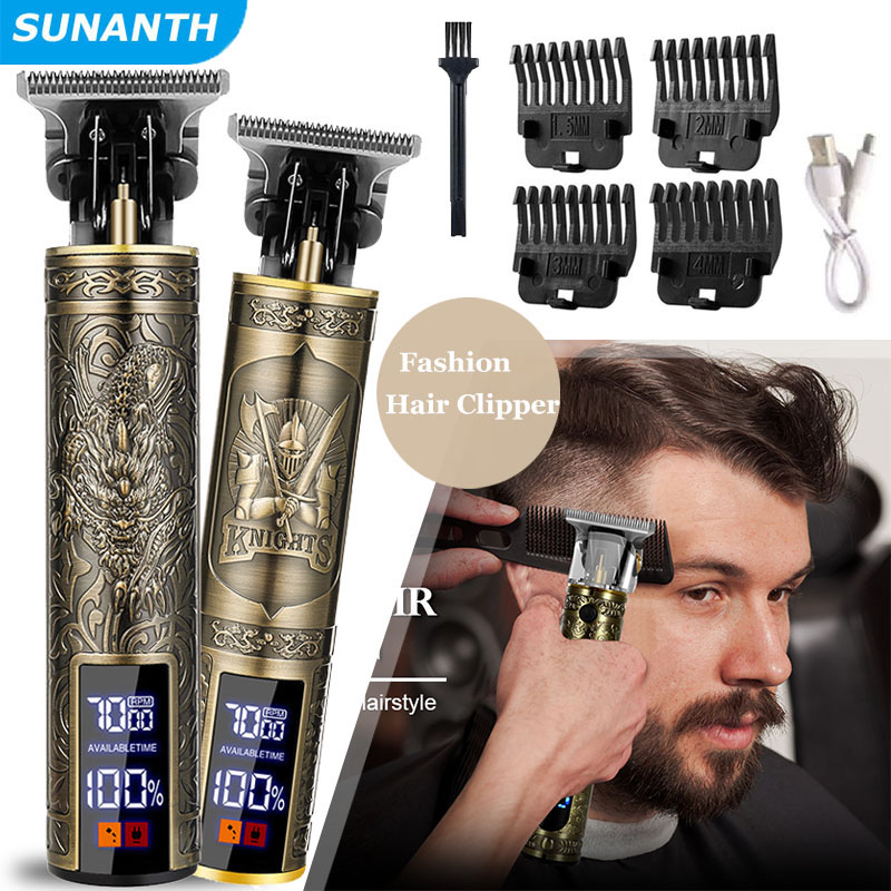 Mens Vintage Grooming Kit - Cortapelos para hombres, recortador de pelo