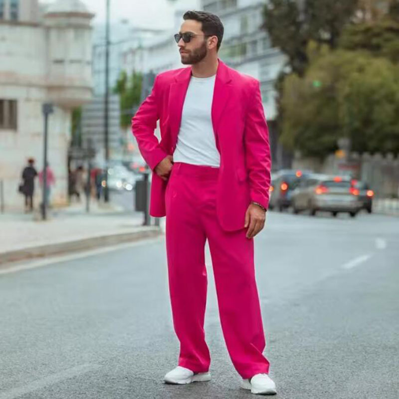 Trajes de hombre fucsia de últ - Men'S Grooming Daily reseña y precio