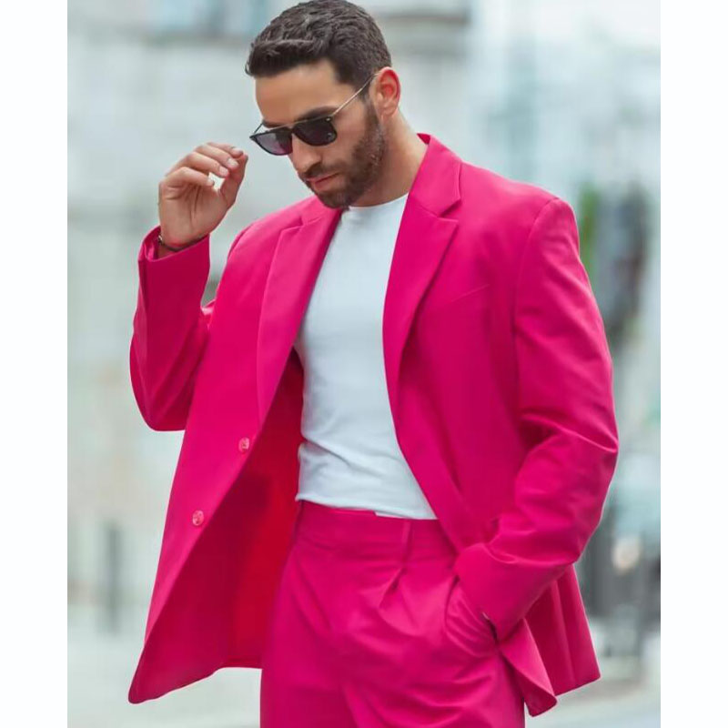 Trajes de hombre fucsia de últ - Men'S Grooming Daily reseña y precio