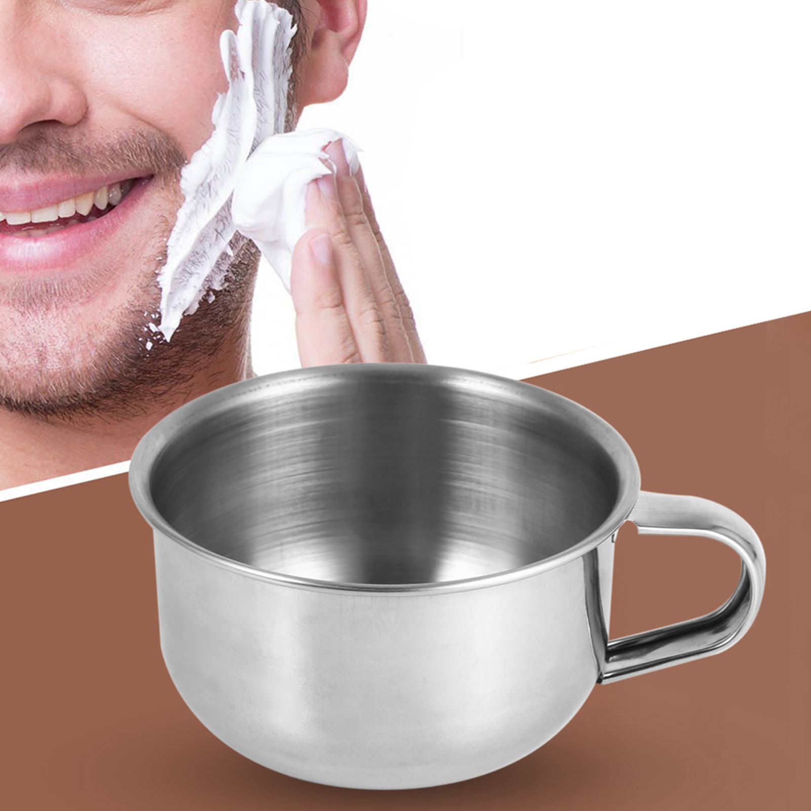 Nuevo tazón de acero inoxidabl - Men'S Beard Grooming reseña y precio