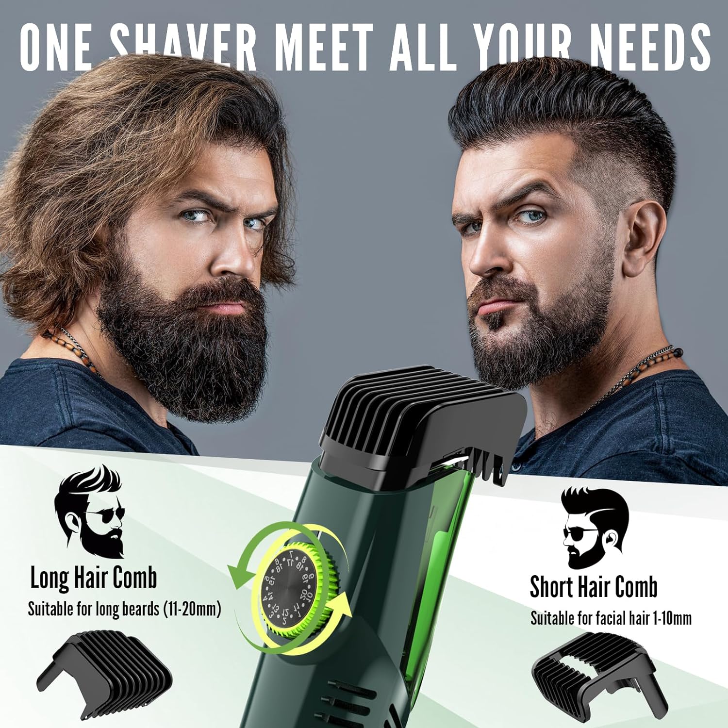 Recortador de barba Hatteker p - Men'S Grooming Vacuum reseña y precio