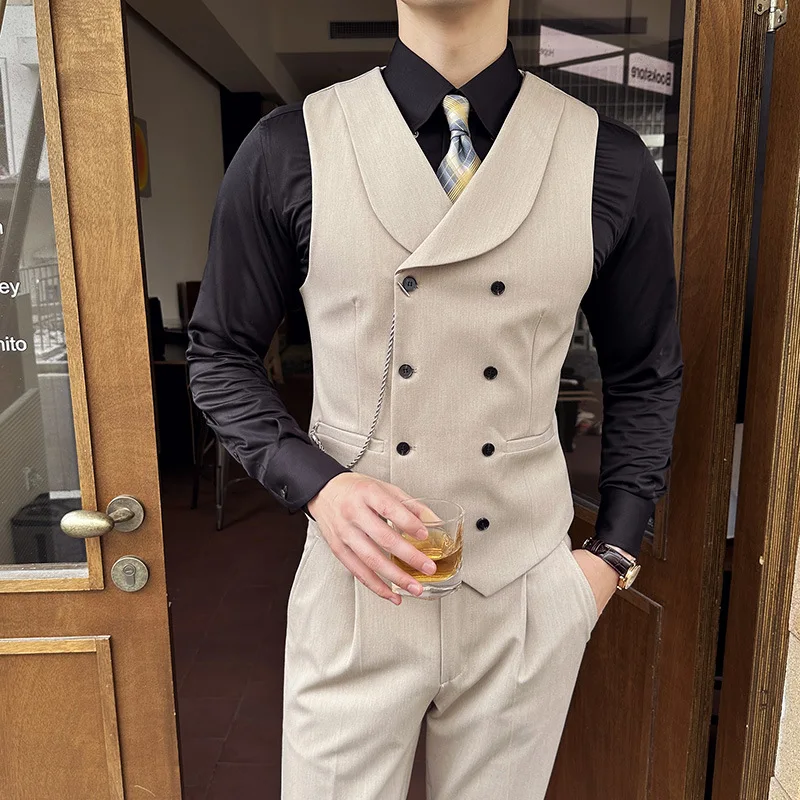 (Chaleco + Pantalones) traje d - Men'S Grooming Club reseña y precio