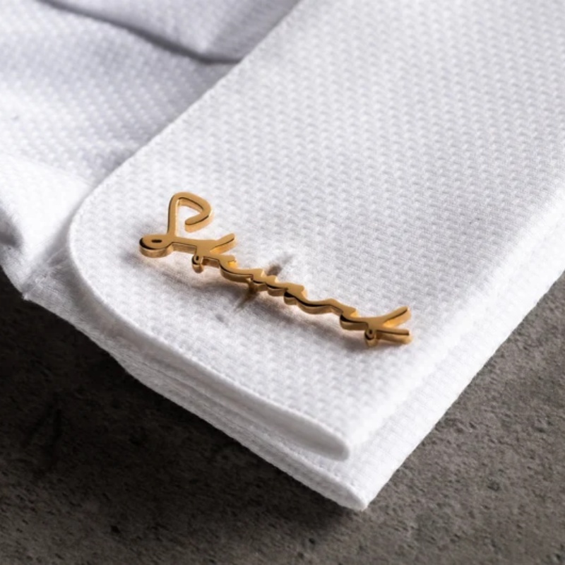 Mancuernillas con Nombre Perso - Men'S Groom reseña y precio