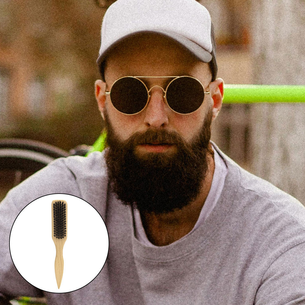 Cepillo de barba pequeño y sua - Men'S Beard Grooming reseña y precio